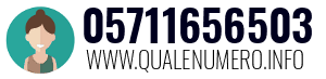 Numero di telefono 05711656503 05711656503