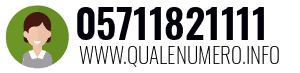 Numero di telefono 05711821111 05711821111