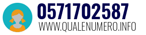 Numero di telefono 0571702587 0571702587