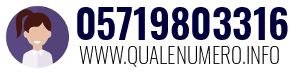 Numero di telefono 05719803316 05719803316