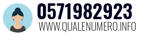 Numero di telefono 0571982923 0571982923