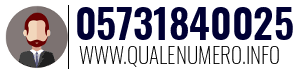 Numero di telefono 05731840025 05731840025