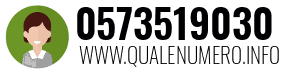 Numero di telefono 0573519030 0573519030
