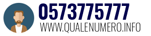 Numero di telefono 0573775777 0573775777