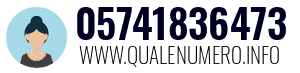 Numero di telefono 05741836473 05741836473