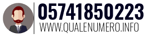 Numero di telefono 05741850223 05741850223