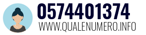 Numero di telefono 0574401374 0574401374