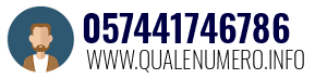 Numero di telefono 057441746786 057441746786