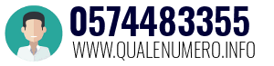 Numero di telefono 0574483355 0574483355