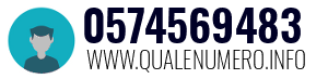Numero di telefono 0574569483 0574569483