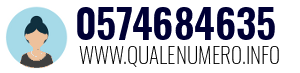 Numero di telefono 0574684635 0574684635