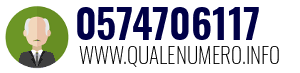 Numero di telefono 0574706117 0574706117