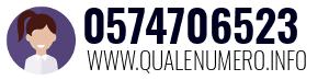 Numero di telefono 0574706523 0574706523