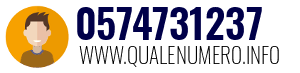 Numero di telefono 0574731237 0574731237