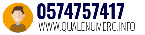 Numero di telefono 0574757417 0574757417