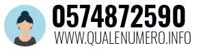 Numero di telefono 0574872590 0574872590