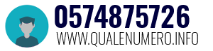 Numero di telefono 0574875726 0574875726