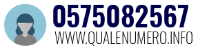 Numero di telefono 0575082567 0575082567