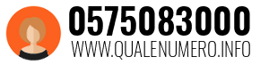 Numero di telefono 0575083000 0575083000