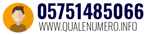 Numero di telefono 05751485066 05751485066