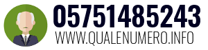 Numero di telefono 05751485243 05751485243