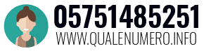 Numero di telefono 05751485251 05751485251