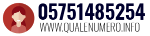 Numero di telefono 05751485254 05751485254