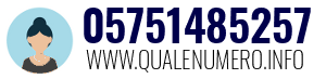 Numero di telefono 05751485257 05751485257