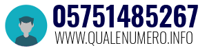 Numero di telefono 05751485267 05751485267