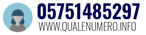Numero di telefono 05751485297 05751485297