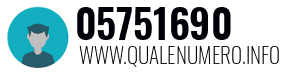 Numero di telefono 05751690 05751690