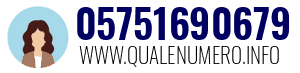 Numero di telefono 05751690679 05751690679