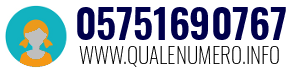 Numero di telefono 05751690767 05751690767