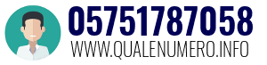Numero di telefono 05751787058 05751787058