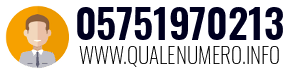 Numero di telefono 05751970213 05751970213