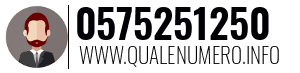 Numero di telefono 0575251250 0575251250