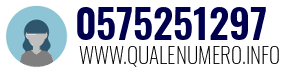Numero di telefono 0575251297 0575251297