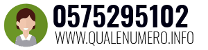 Numero di telefono 0575295102 0575295102