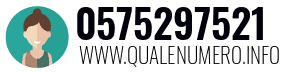 Numero di telefono 0575297521 0575297521