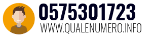 Numero di telefono 0575301723 0575301723