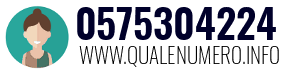 Numero di telefono 0575304224 0575304224