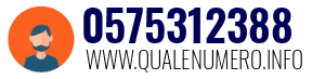 Numero di telefono 0575312388 0575312388