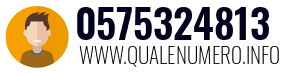 Numero di telefono 0575324813 0575324813