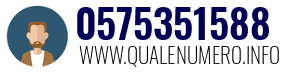 Numero di telefono 0575351588 0575351588