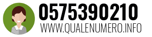Numero di telefono 0575390210 0575390210