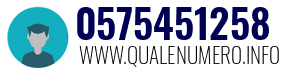 Numero di telefono 0575451258 0575451258