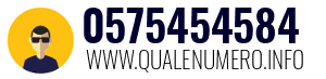 Numero di telefono 0575454584 0575454584