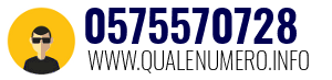 Numero di telefono 0575570728 0575570728