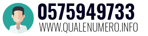 Numero di telefono 0575949733 0575949733