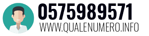 Numero di telefono 0575989571 0575989571